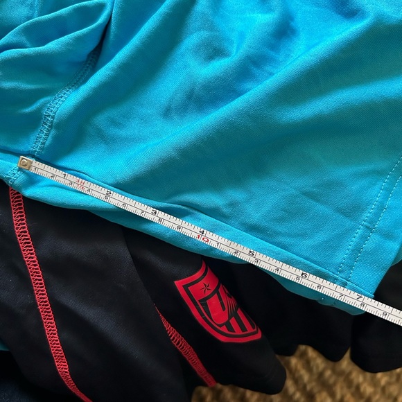 Barcelona Teal/Yellow Medium Nike Shorts #8 - Picture 2 of 7